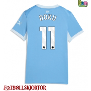 Manchester City Jeremy Doku #11 Hemmatröja Dam 2026-27 Kortärmad